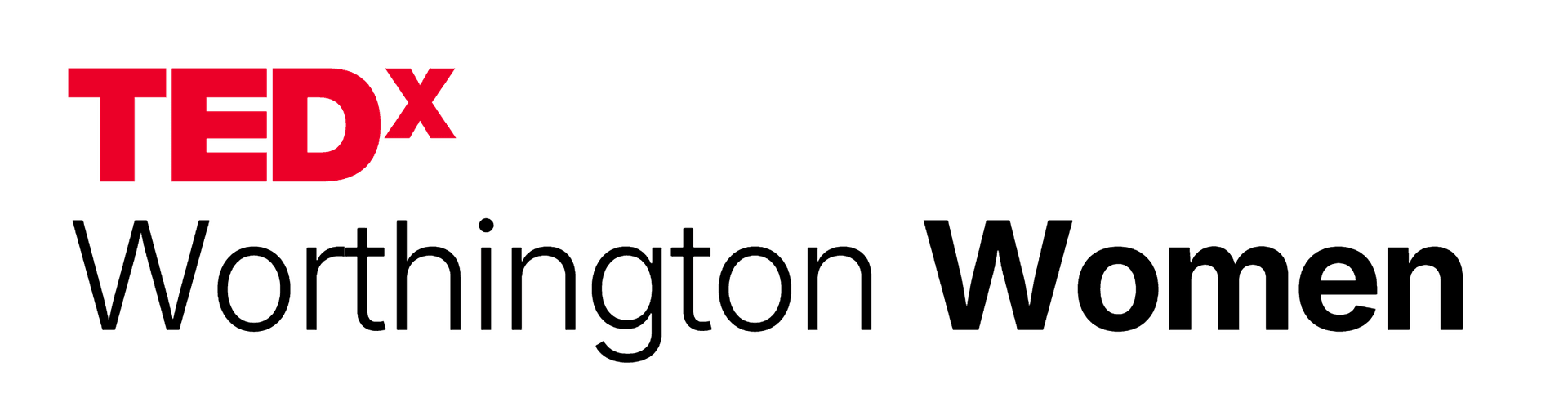 TEDxWorthingtonWomen Logo